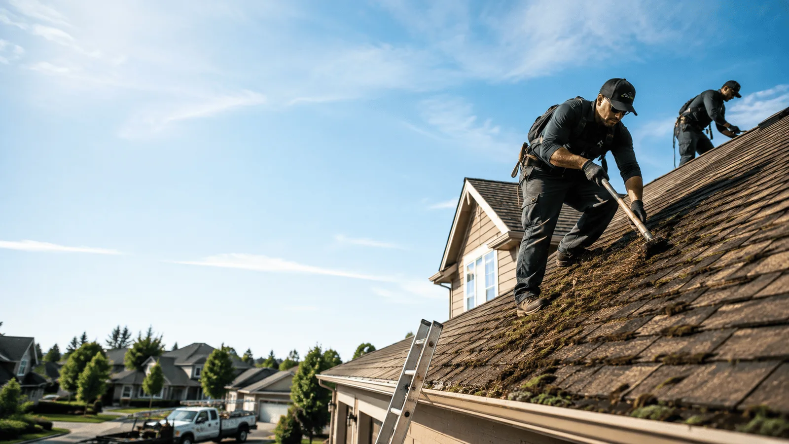 Roof Moss Removal in Lawn, TX near me